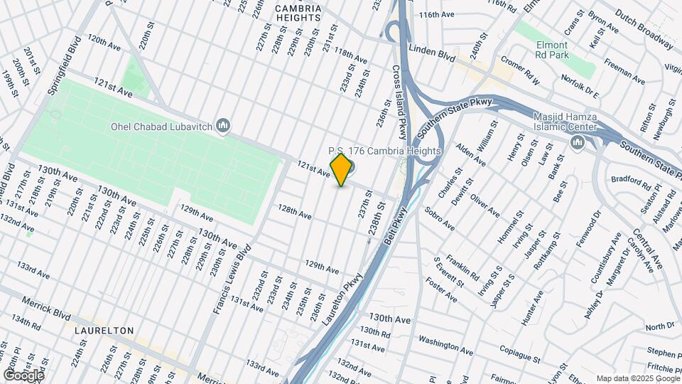 121-15 235th St Map and Location Details