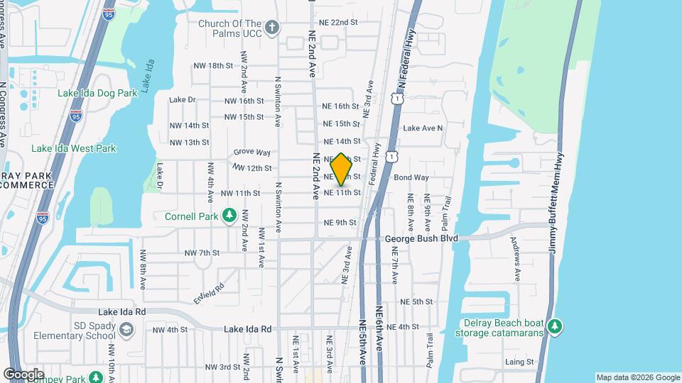 235 NE 11th St Map and Location Details