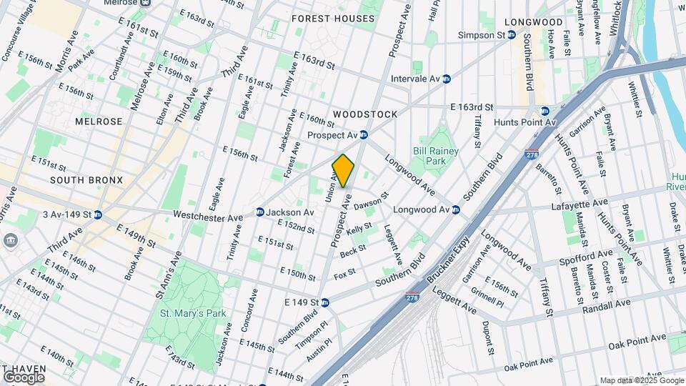 729 Prospect Ave Map and Location Details