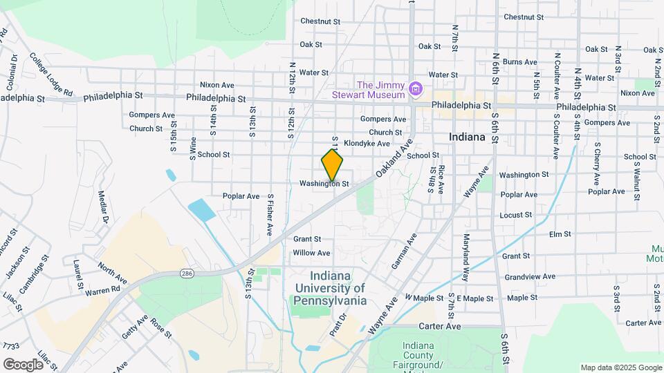 304 S 11th St Map and Location Details