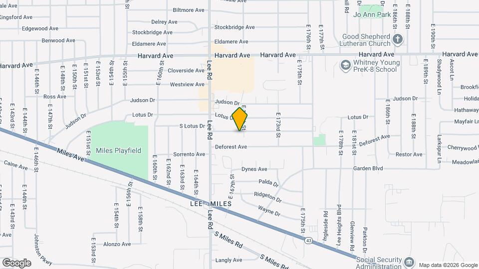 16806 Holly Hill Dr Map and Location Details