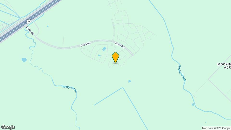 1106 Rustic Willow Dr Map and Location Details