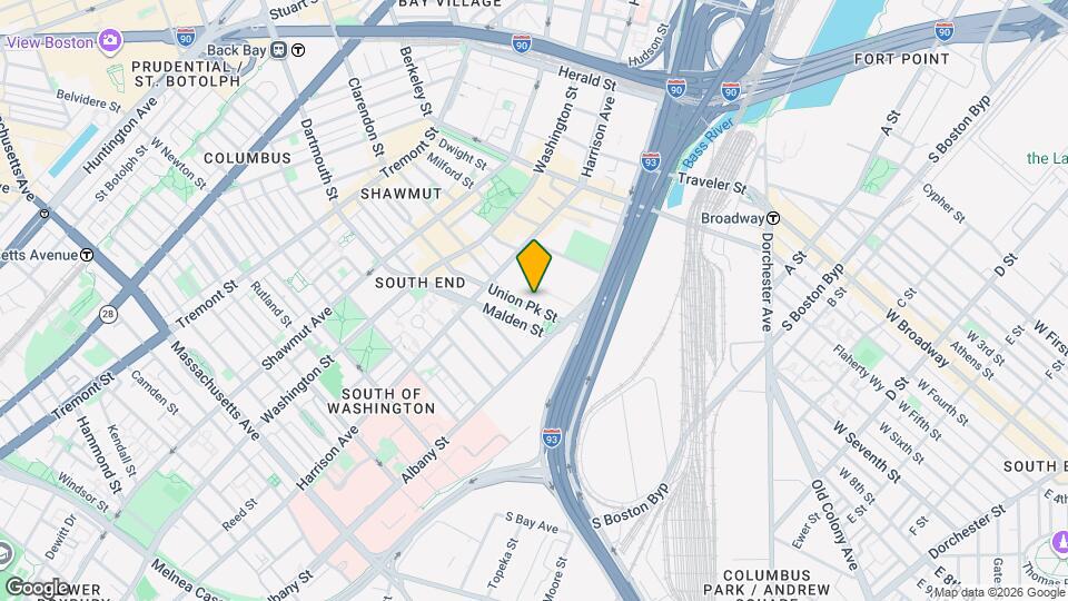 102 Union Pk St Map and Location Details