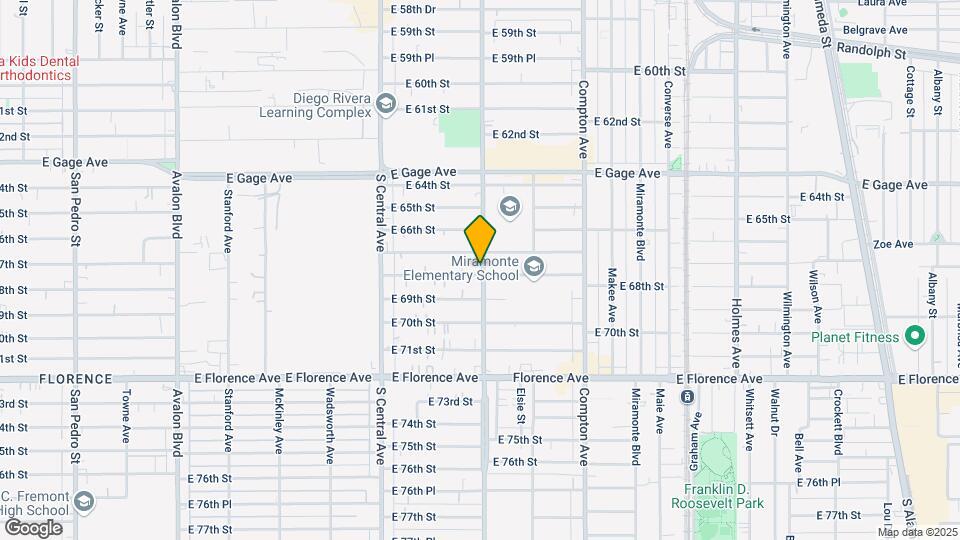 6713 Hooper Ave Map and Location Details