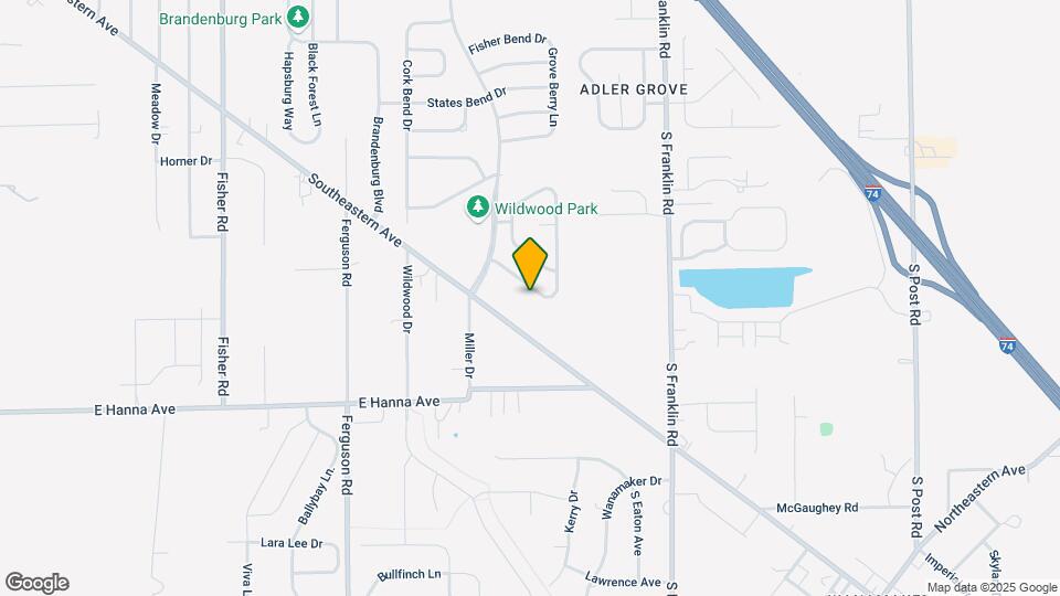 8133 Whistlewood Dr Map and Location Details