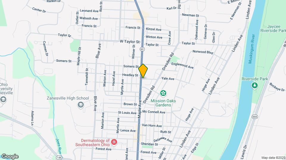 2018 Maple Ave Map and Location Details