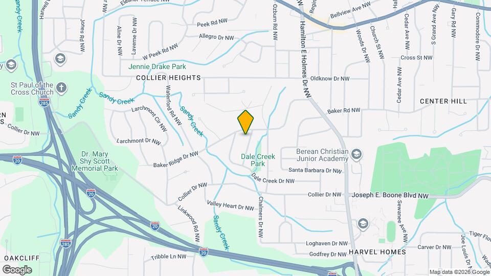 450 Forrest Ridge Dr NW Map and Location Details