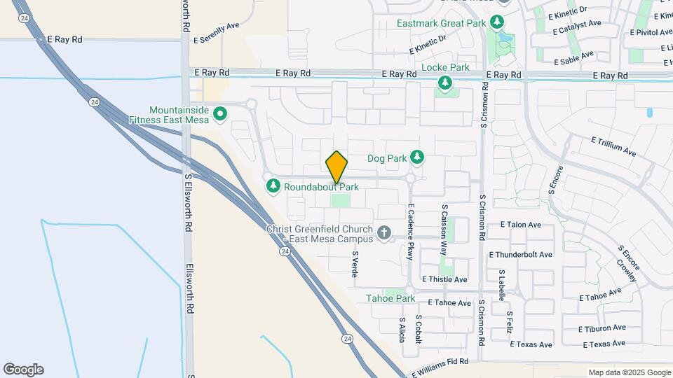 9616 E Tango Ave Map and Location Details