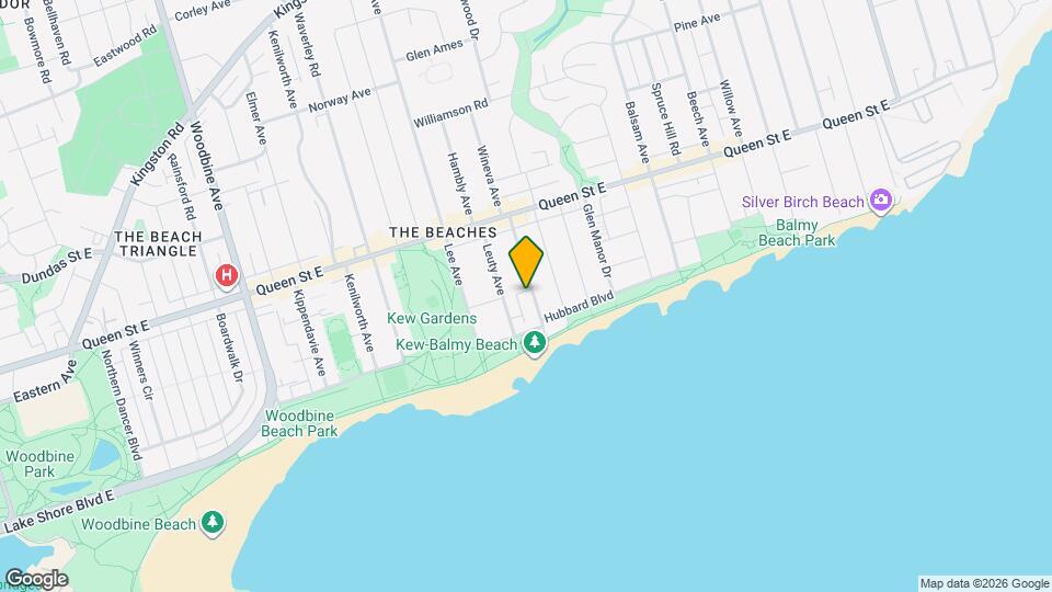 44 Wineva Ave Map and Location Details