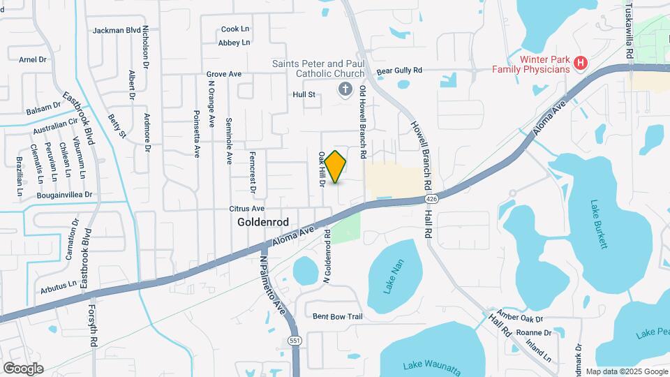 7518 Aloma Pines Ct Map and Location Details