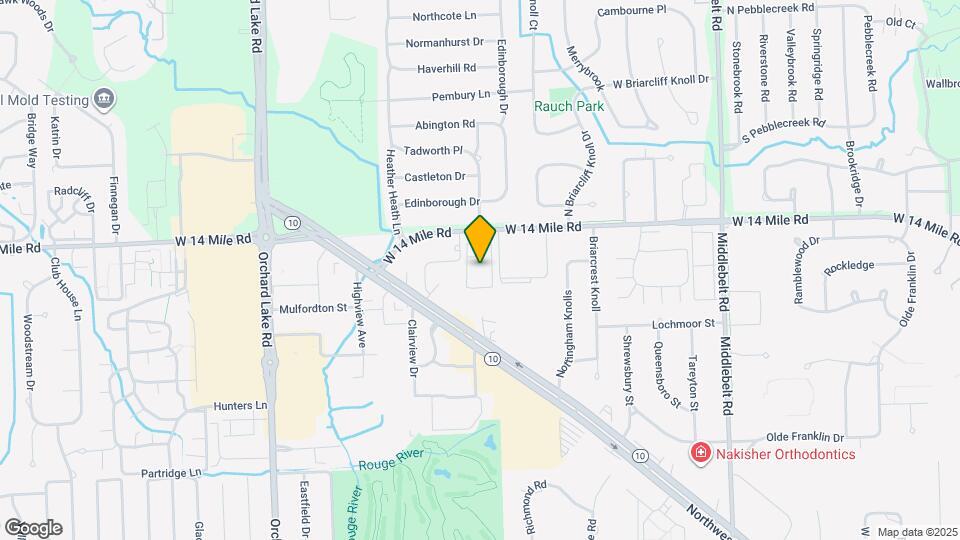 30445 W 14 Mile Rd Map and Location Details