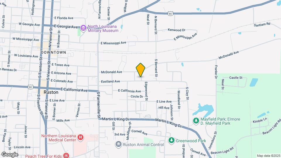 913 Eastland Ave Mapa y Detalles de la Ubicación