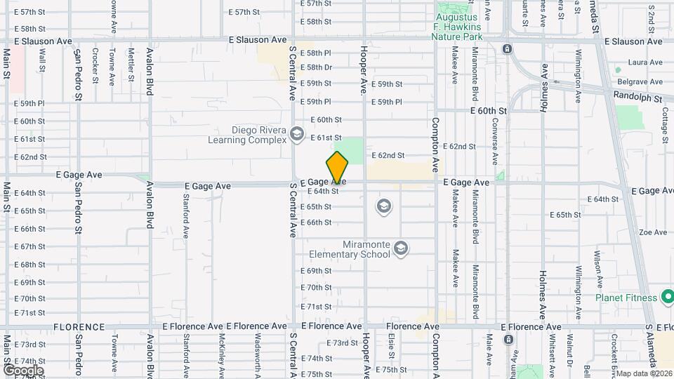 1205 E 64th St, Unit 1201.25 Map and Location Details