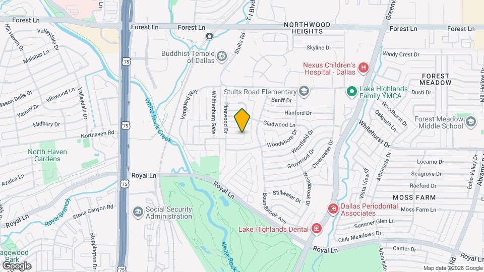 8435 Birchcroft Dr Map and Location Details