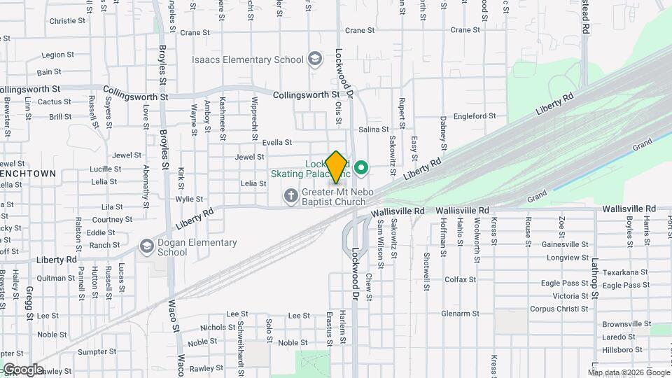 5303 Wylie St Map and Location Details