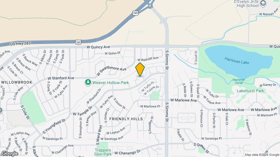 11857 W Temple Ln Map and Location Details