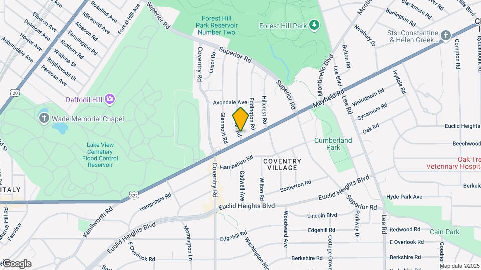 1705 Belmar Rd-Unit -12 Map and Location Details