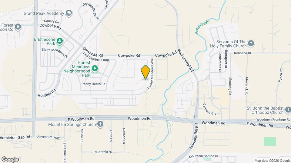 8265 Hardwood Cir Map and Location Details