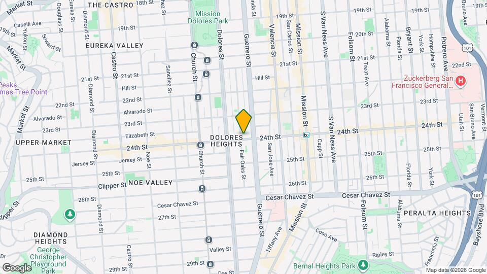3634 24th St, Unit 3634 Map and Location Details