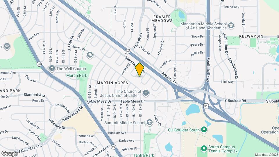 4464 Hamilton Ct Map and Location Details