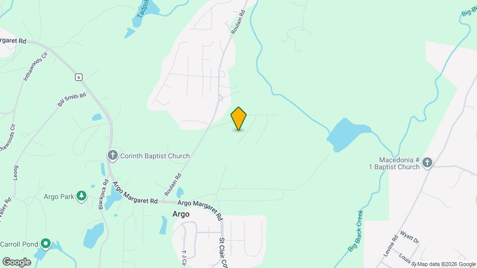 160 Briar Ridge Ln Mapa y Detalles de la Ubicación