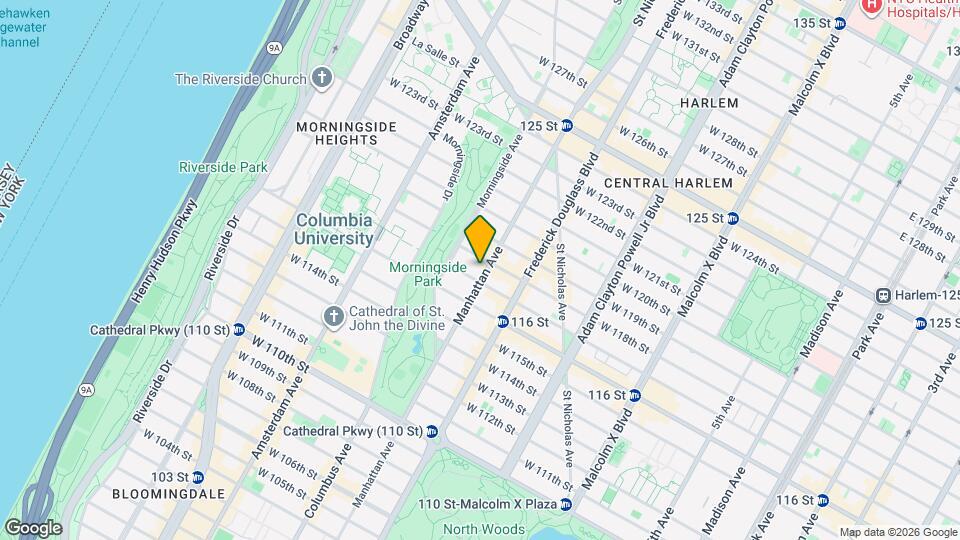417 Manhattan Ave, Unit 3 Mapa y Detalles de la Ubicación