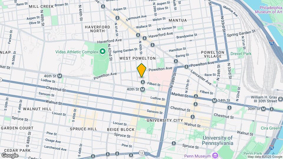 30-32 N 40th St Map and Location Details