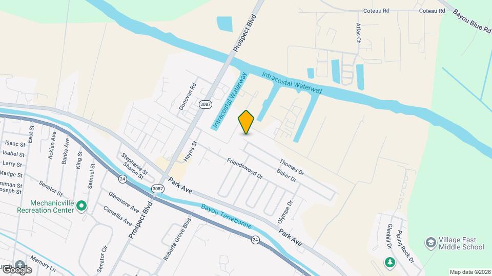 3601 Thomas Dr Mapa y Detalles de la Ubicación