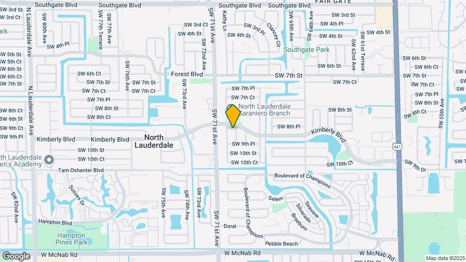 911 SW 69th Ave Map and Location Details