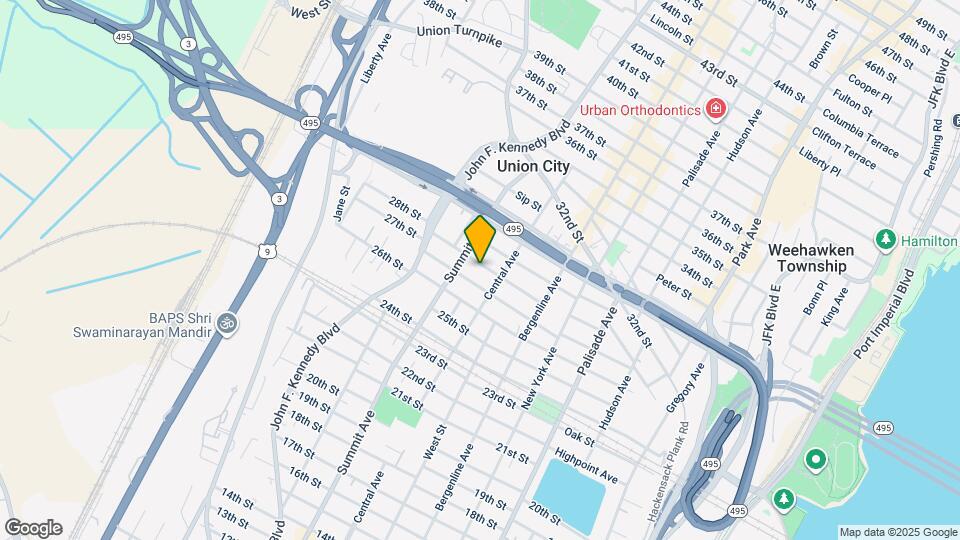 715 28th St Map and Location Details
