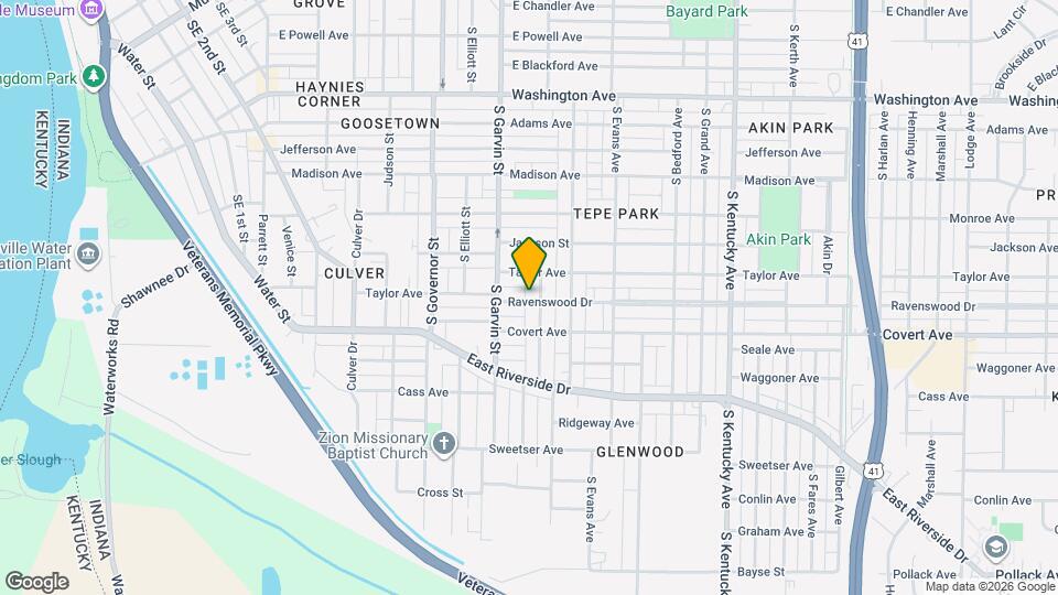 622 Ravenswood Dr Map and Location Details