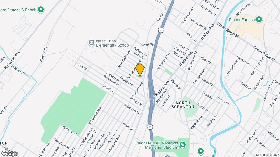 1413 Bulwer St Map and Location Details