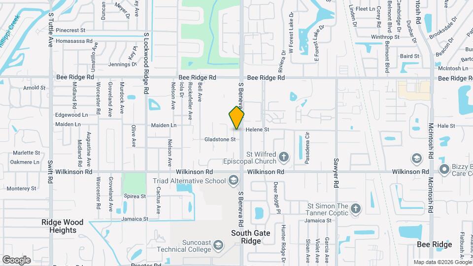 6260 Parmeron Ln Map and Location Details