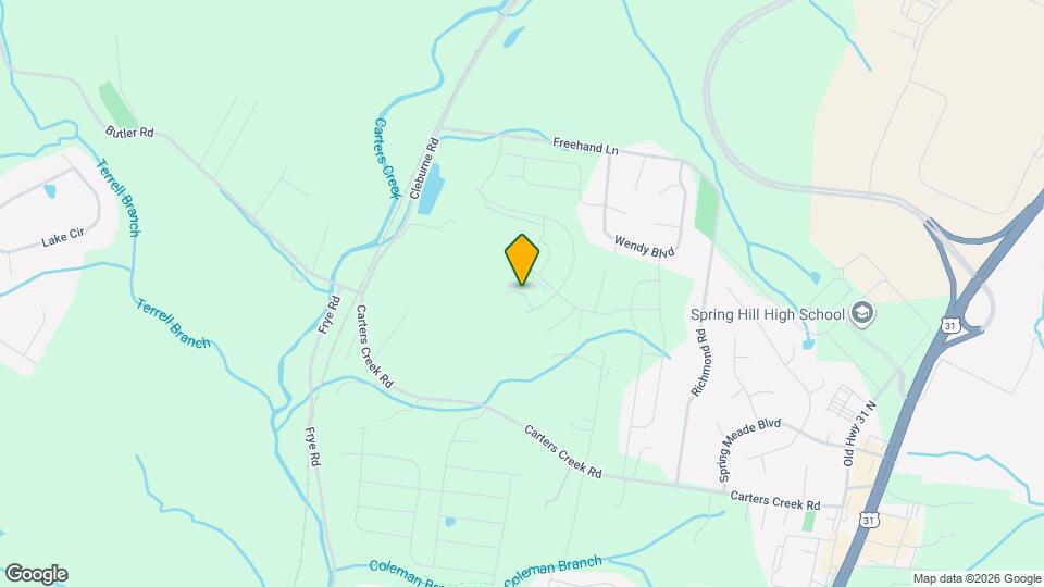 3614 Haplander Ct Map and Location Details