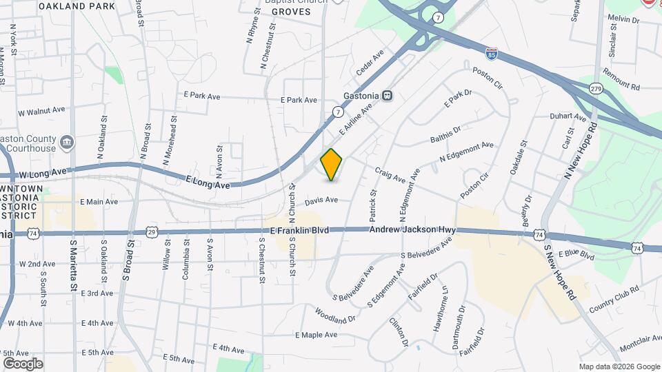 914 Davis Ave Map and Location Details