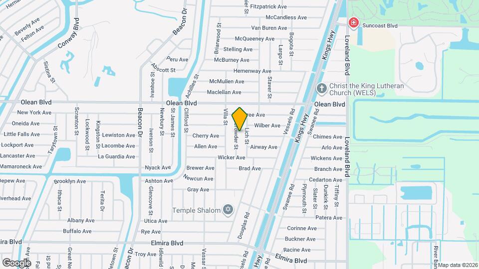 3100 Crowder St Map and Location Details