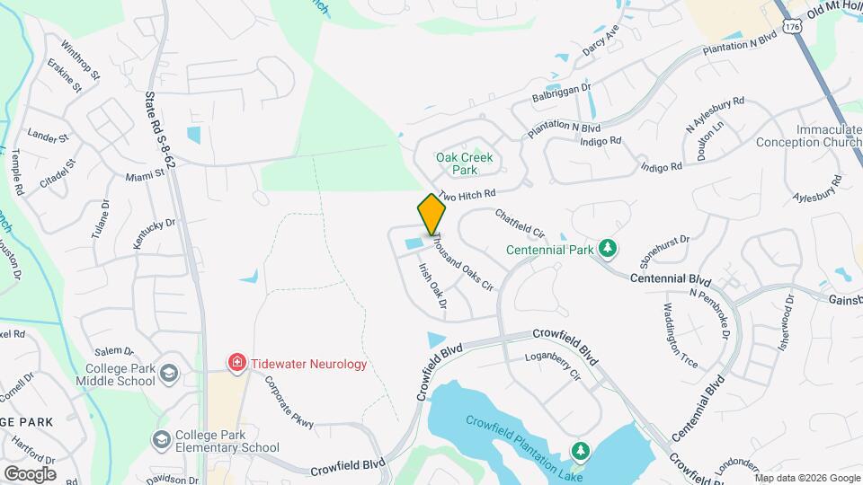 123 Thousand Oaks Cir Map and Location Details