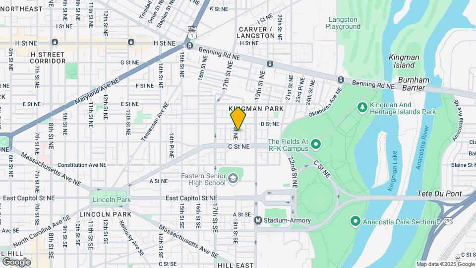 321 18th St NE Map and Location Details