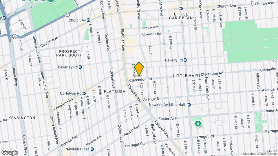 276 E 23rd St Map and Location Details