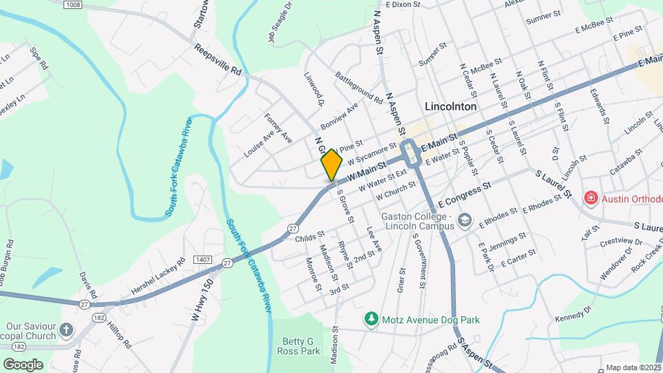 709 W Main St Map and Location Details