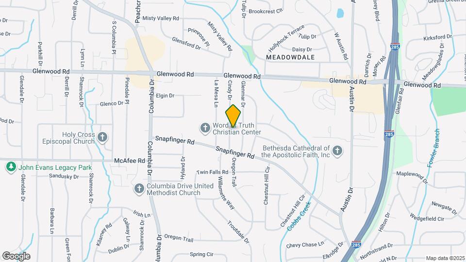 1944 Cindy Dr Map and Location Details