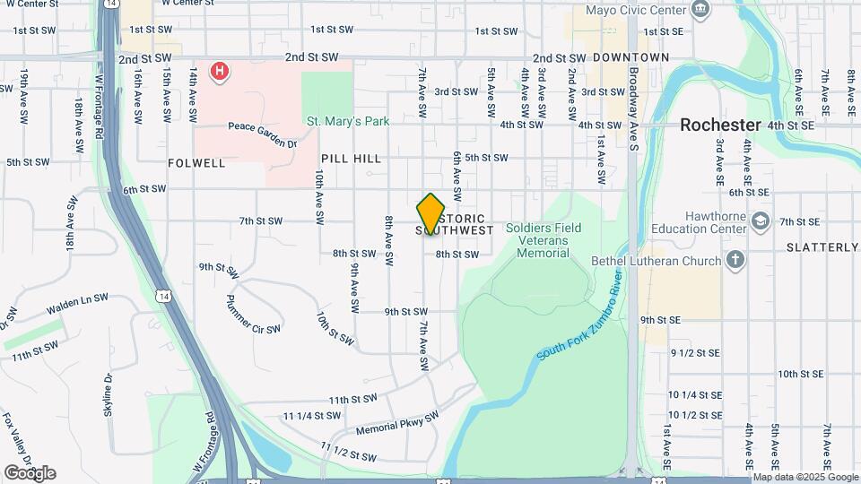 716 7th Ave SW Map and Location Details
