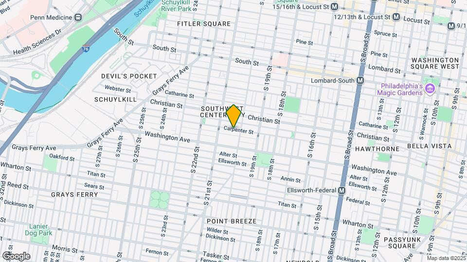 2012 Carpenter St Mapa y Detalles de la Ubicación