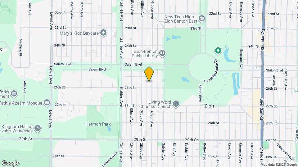 2536 Gideon Ave Map and Location Details