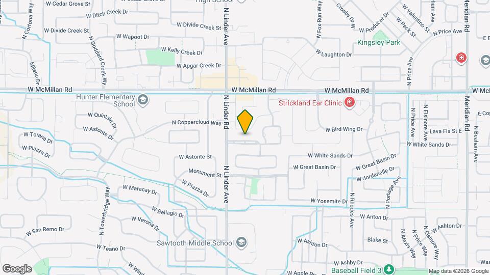 1490 W Loretta St Map and Location Details