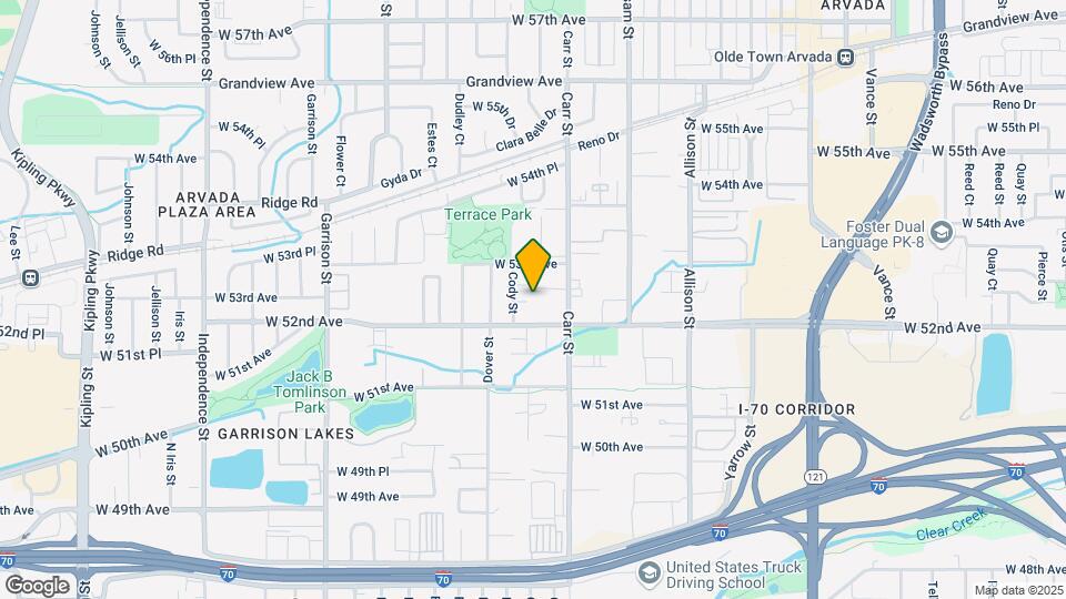 8470 W 52nd Pl Map and Location Details