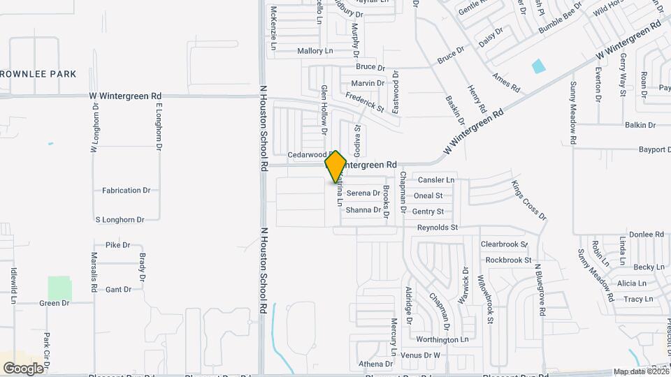 1805 Katrina Ln Mapa y Detalles de la Ubicación