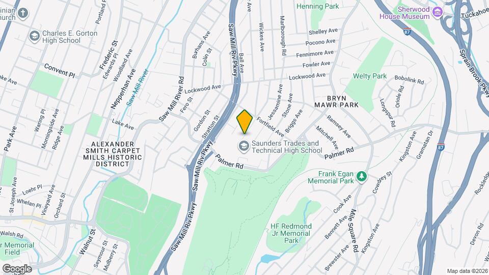 242 Glenhill Ave, Unit 3rd Floor Map and Location Details