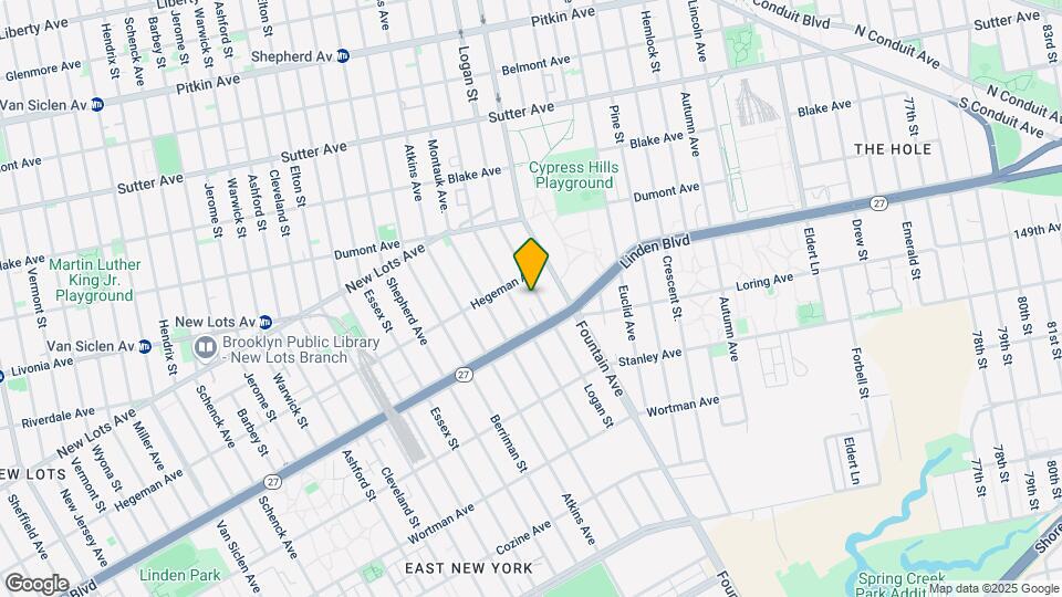 780 Logan St Map and Location Details