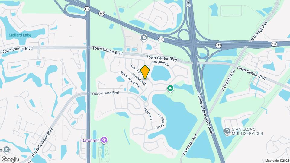 13733 Hawkeye Dr, Unit D008 Mapa y Detalles de la Ubicación